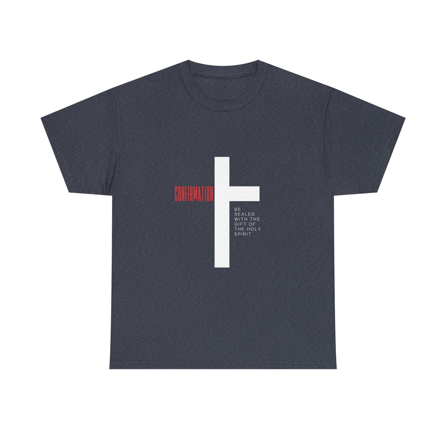 Inspirational Unisex Heavy Cotton Tee - Faith, Strength, and Perseverance Design