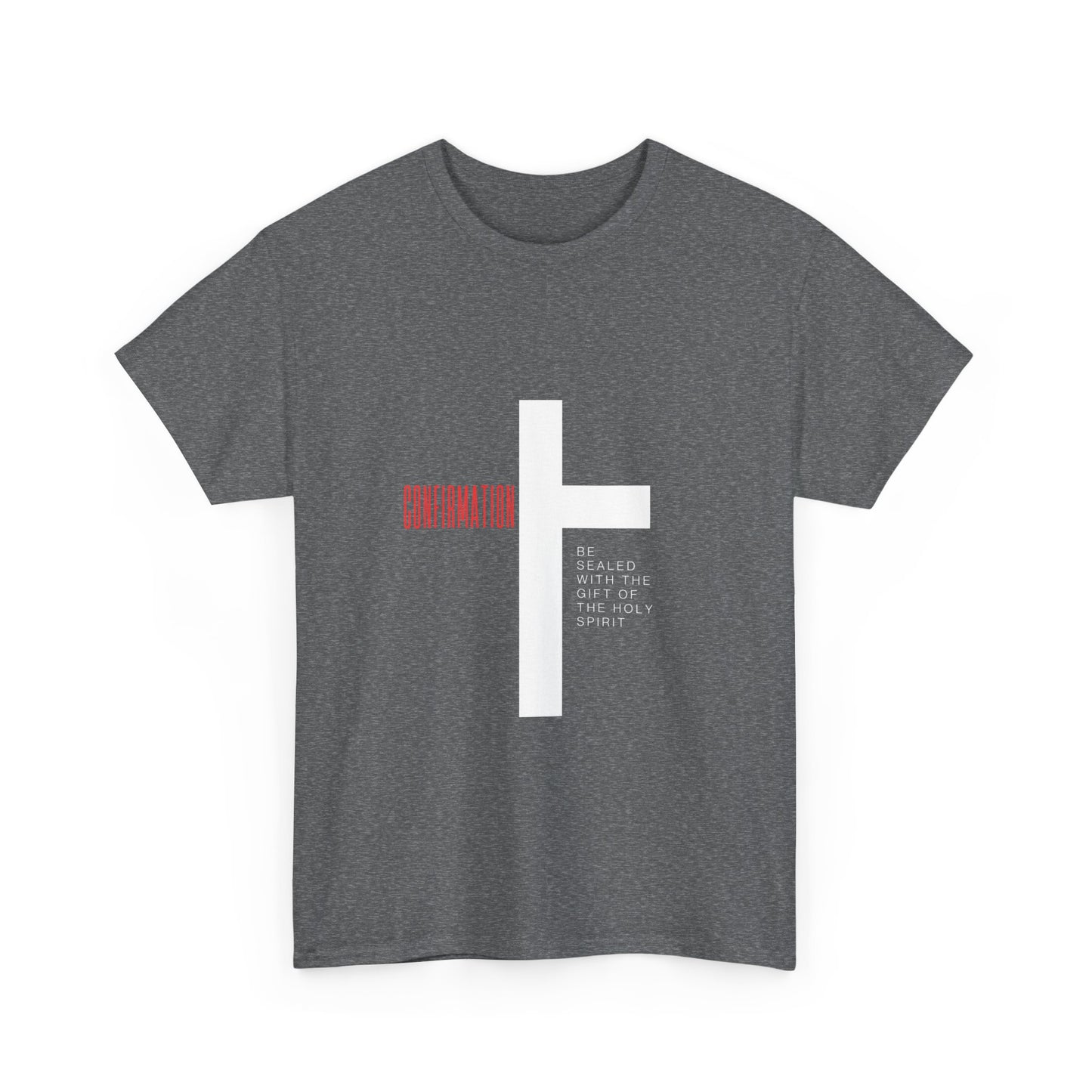 Inspirational Unisex Heavy Cotton Tee - Faith, Strength, and Perseverance Design