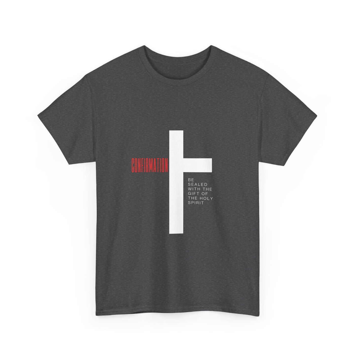 Inspirational Unisex Heavy Cotton Tee - Faith, Strength, and Perseverance Design