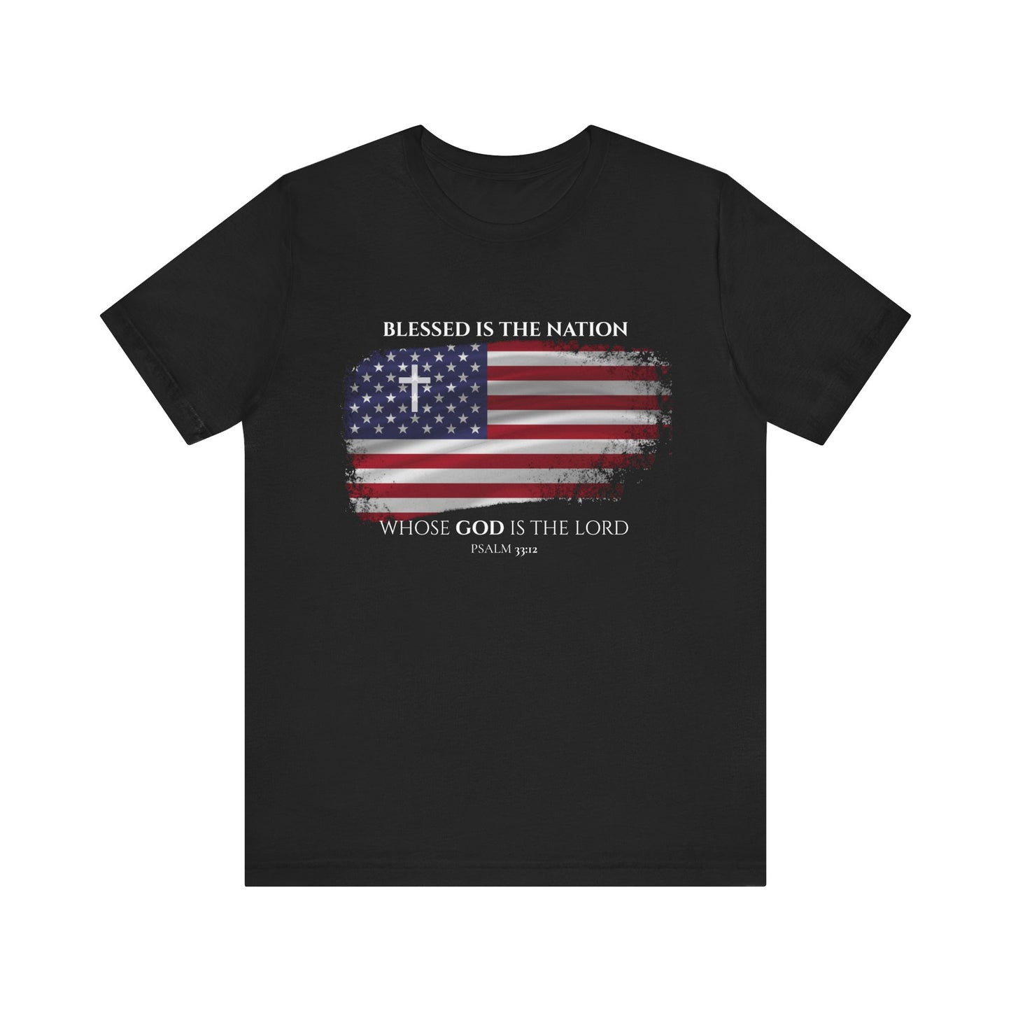 Blessed is the Nation, USA Adult Tee