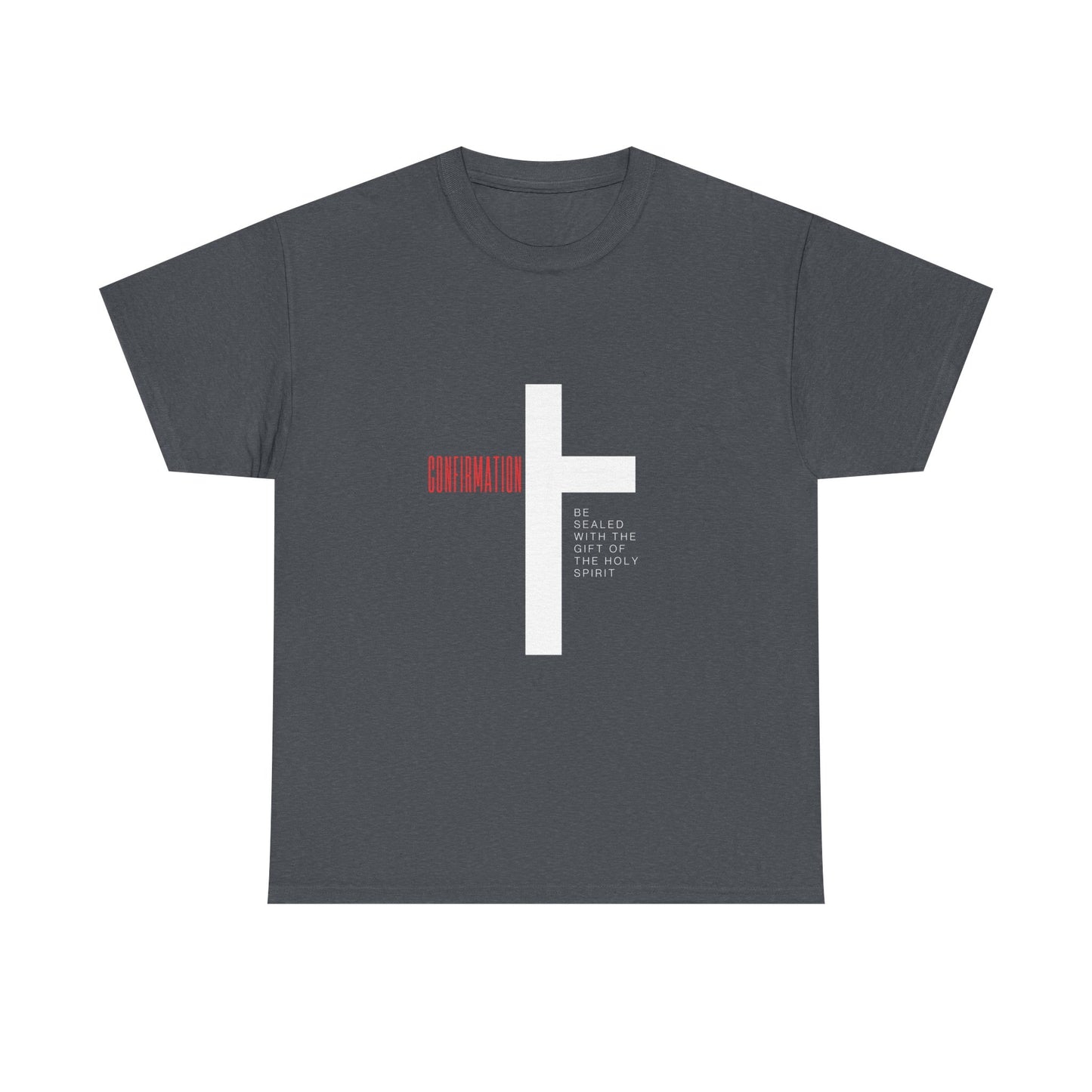 Inspirational Unisex Heavy Cotton Tee - Faith, Strength, and Perseverance Design