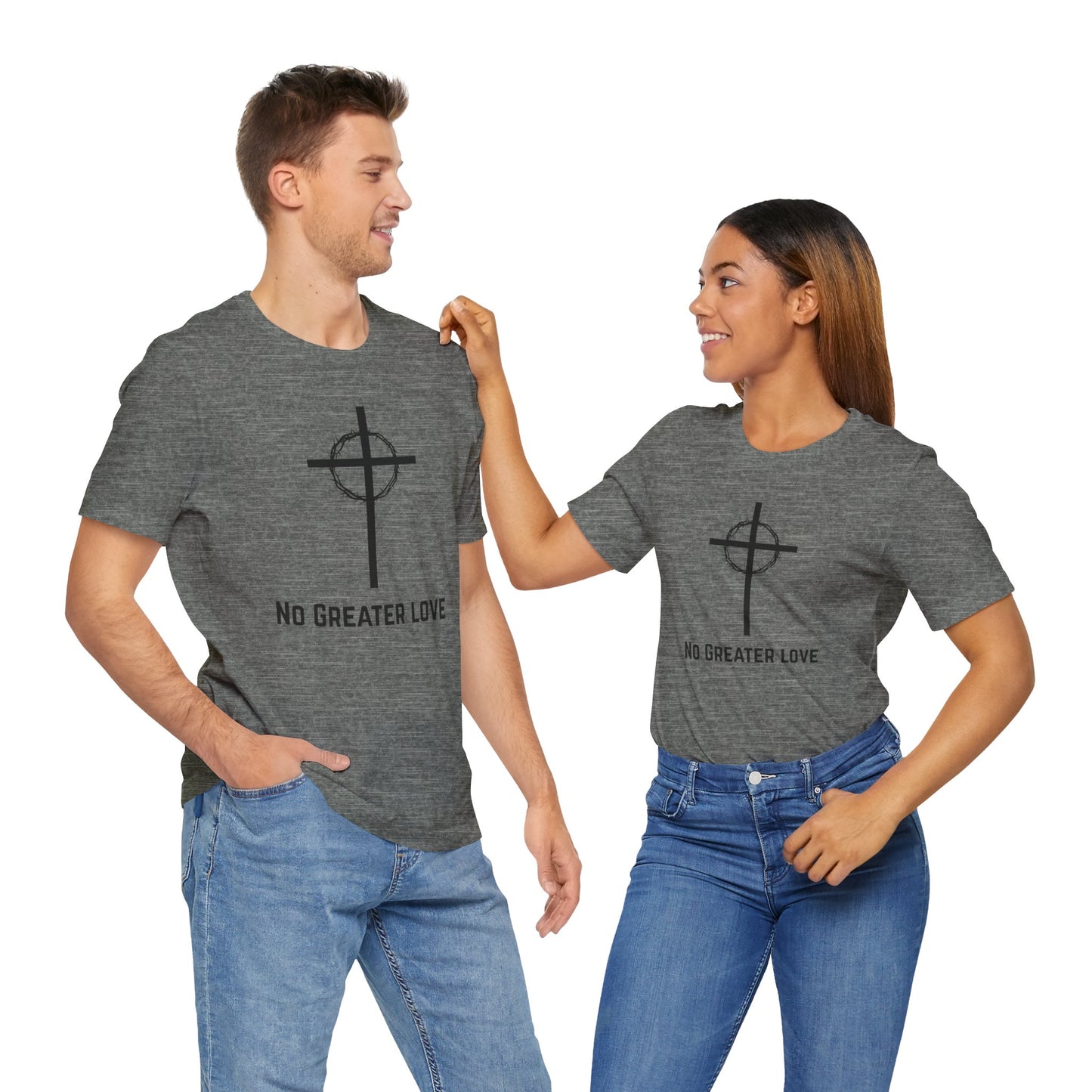 No Greater Love - Black Logo Tee