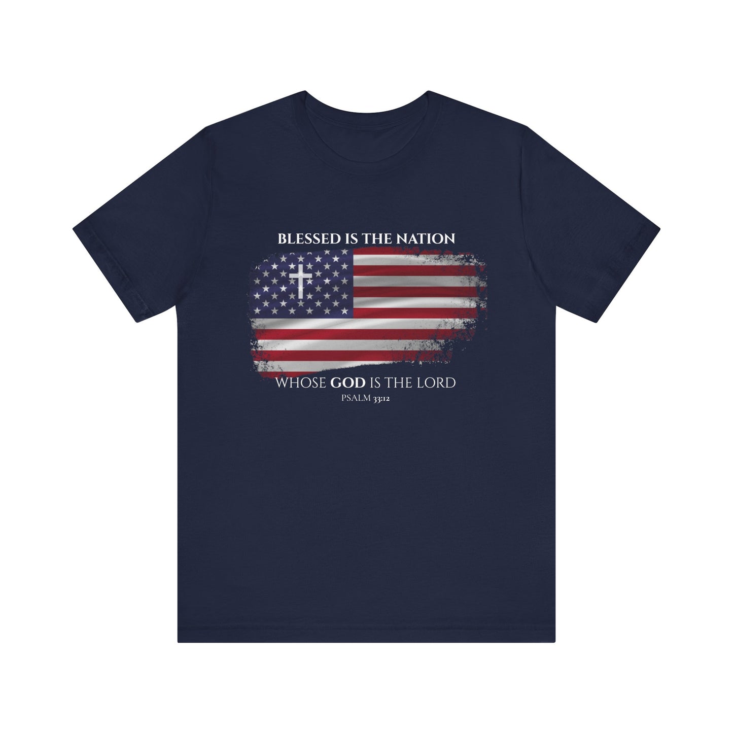 Blessed is the Nation, USA Adult Tee