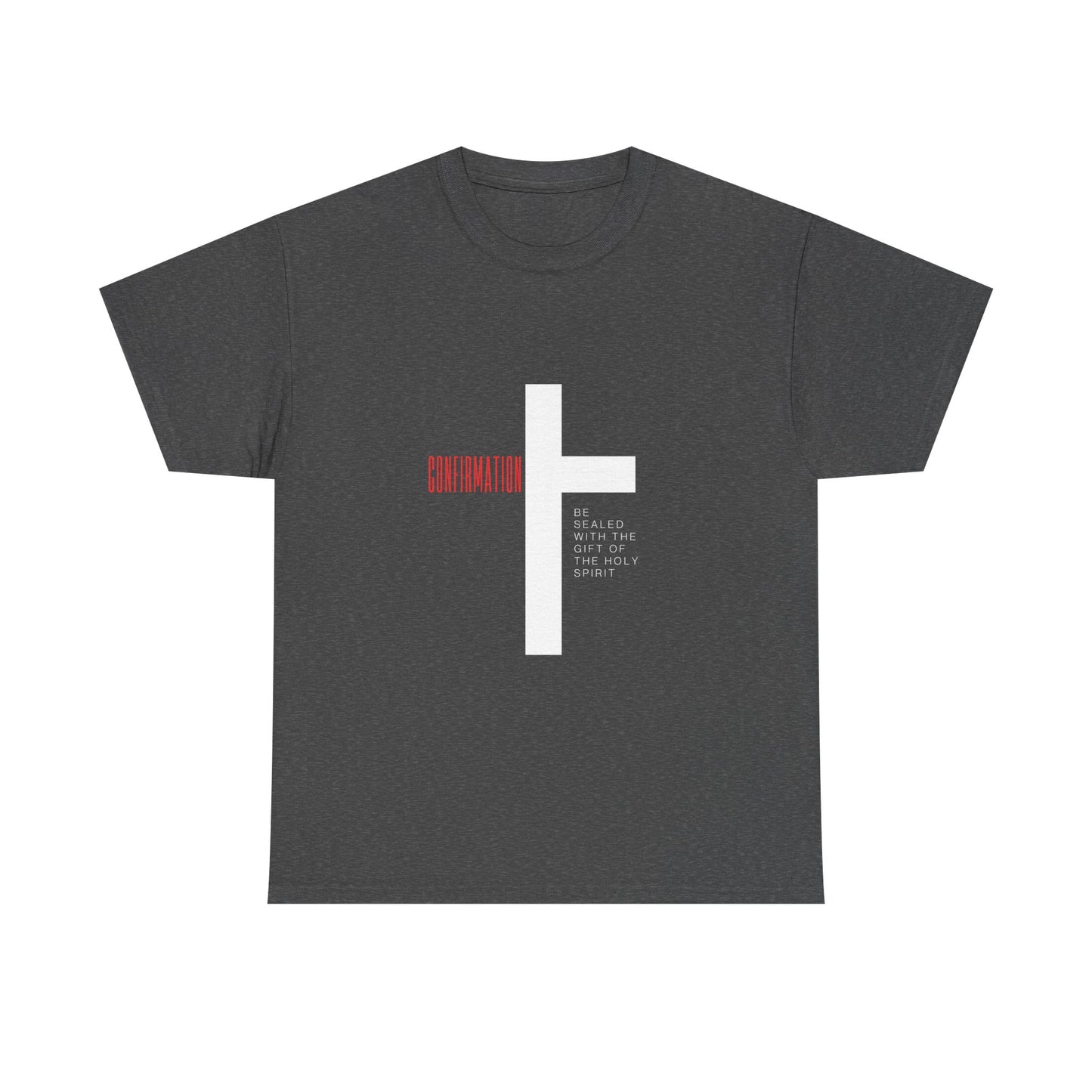 Inspirational Unisex Heavy Cotton Tee - Faith, Strength, and Perseverance Design