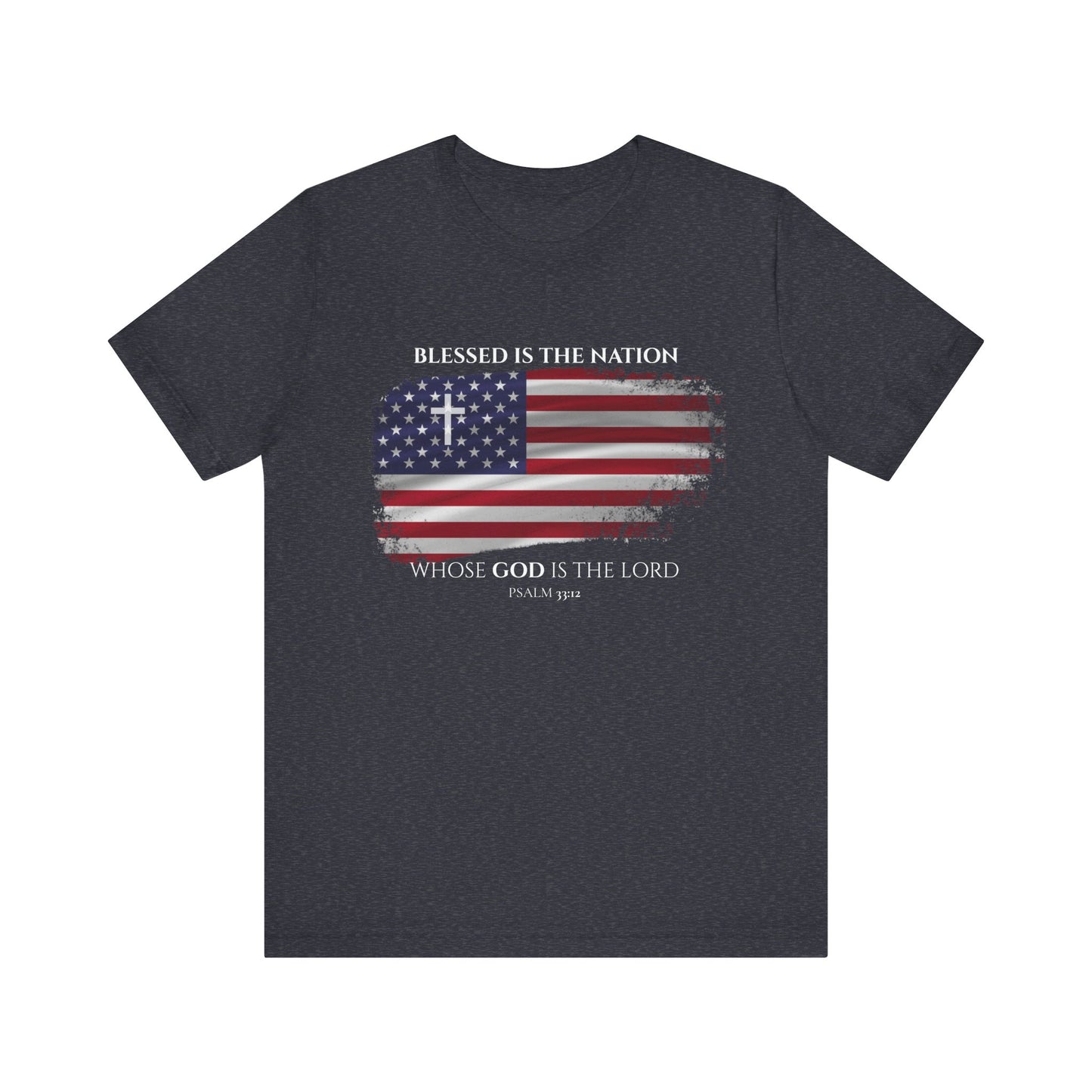 Blessed is the Nation, USA Adult Tee