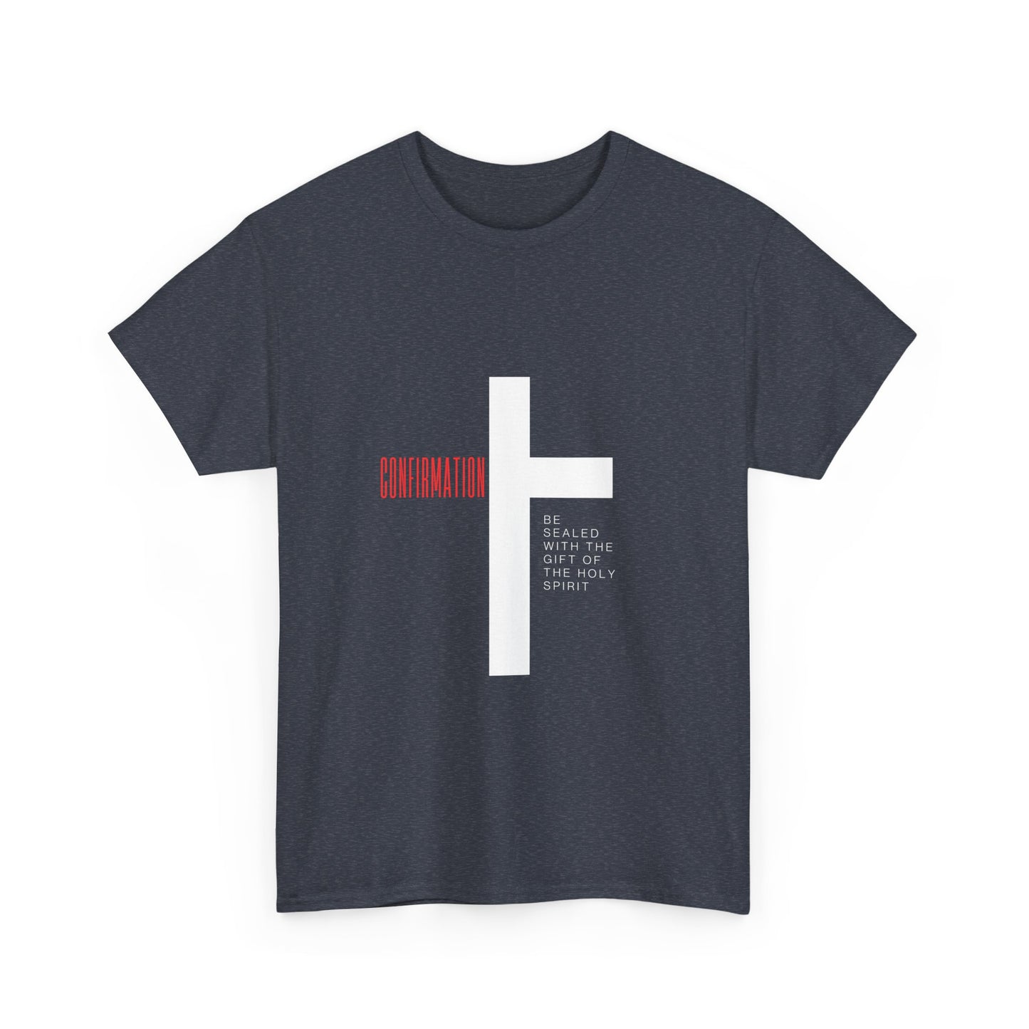 Inspirational Unisex Heavy Cotton Tee - Faith, Strength, and Perseverance Design