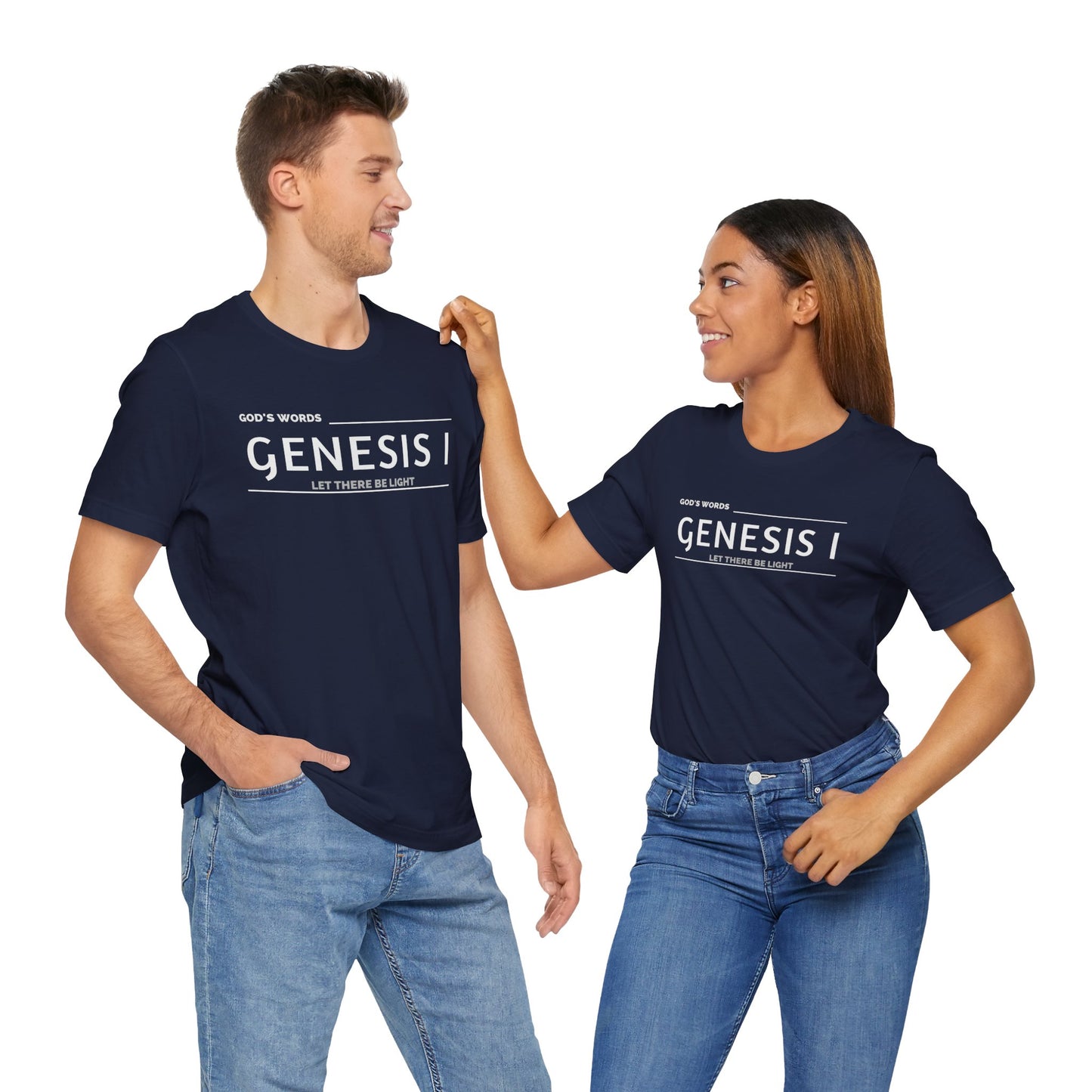 Genesis I 'Let There Be Light' Adult Tee