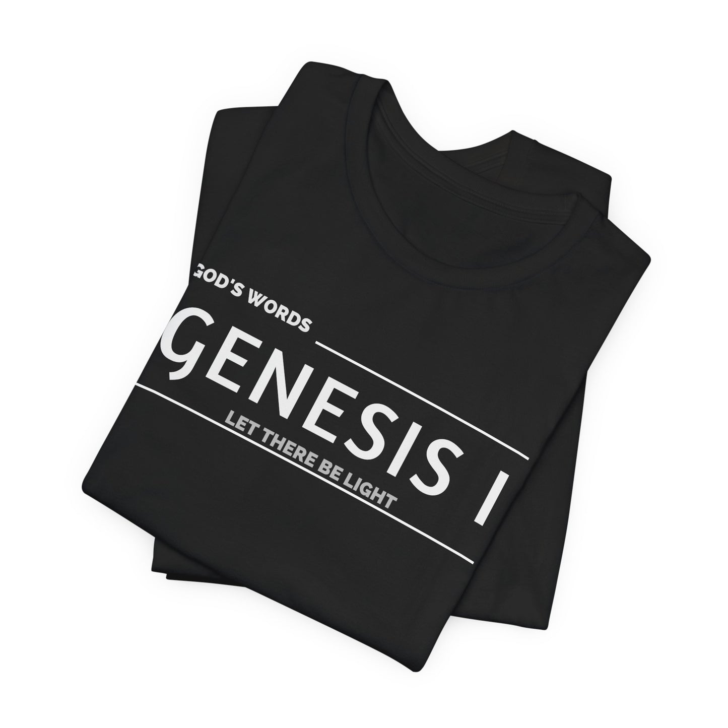 Genesis I 'Let There Be Light' Adult Tee