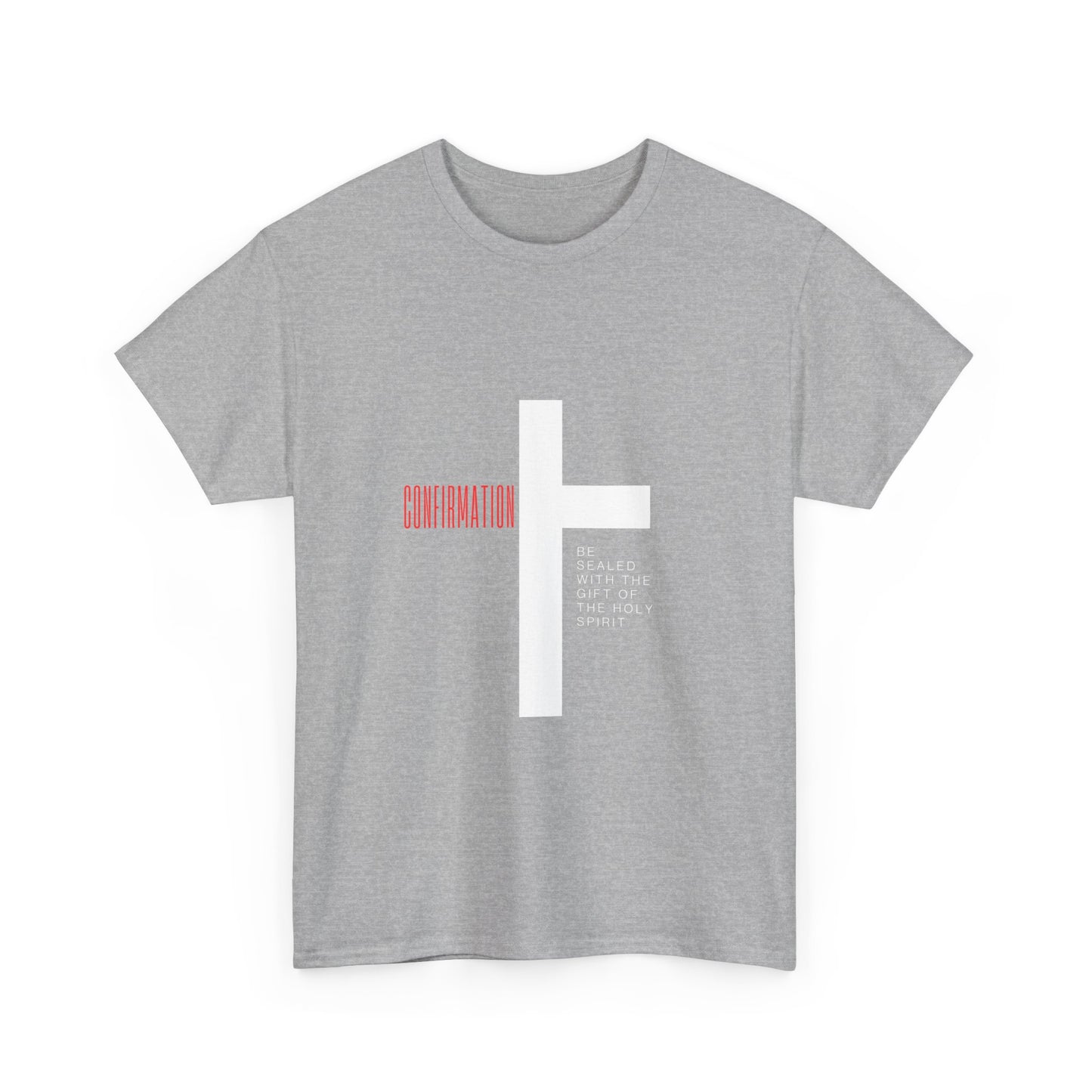 Inspirational Unisex Heavy Cotton Tee - Faith, Strength, and Perseverance Design