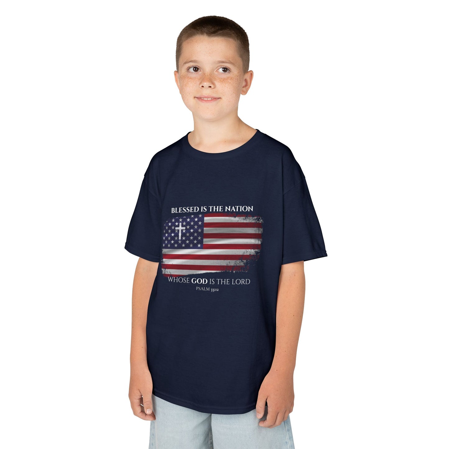 Blessed is the Nation, USA Kids Tee
