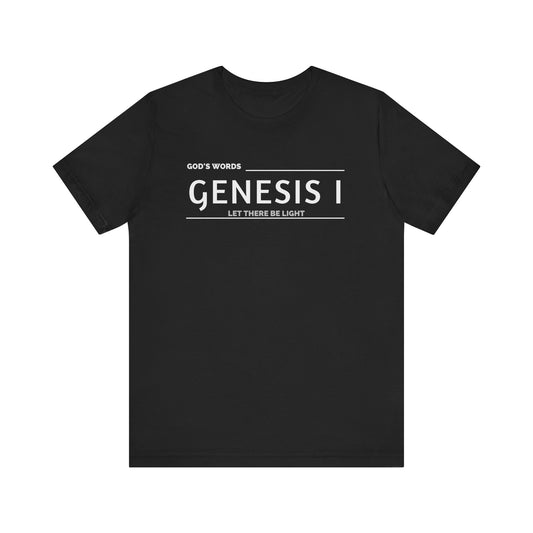 Genesis I 'Let There Be Light' Adult Tee