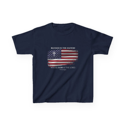 Blessed is the Nation, USA Kids Tee