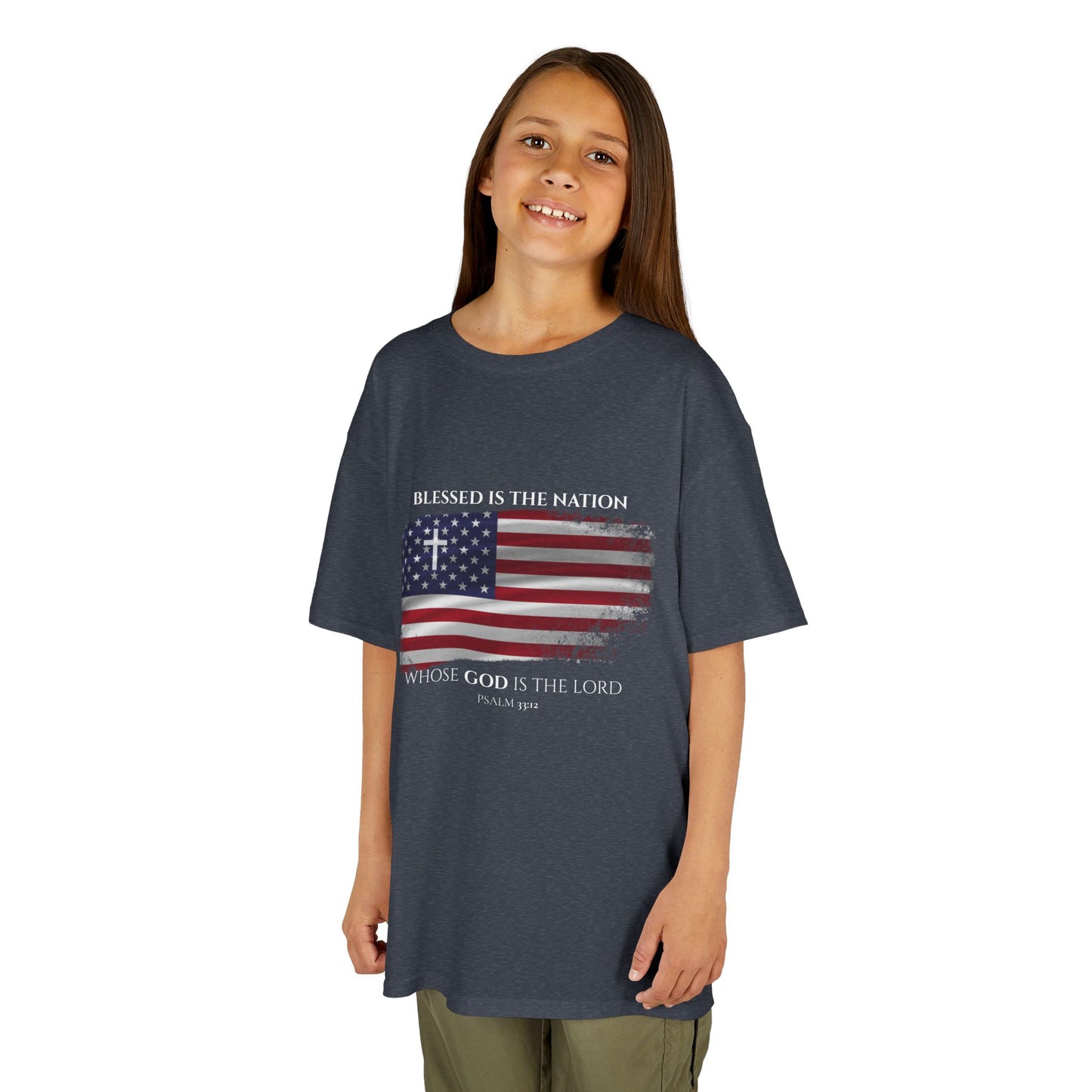 Blessed is the Nation, USA Kids Tee