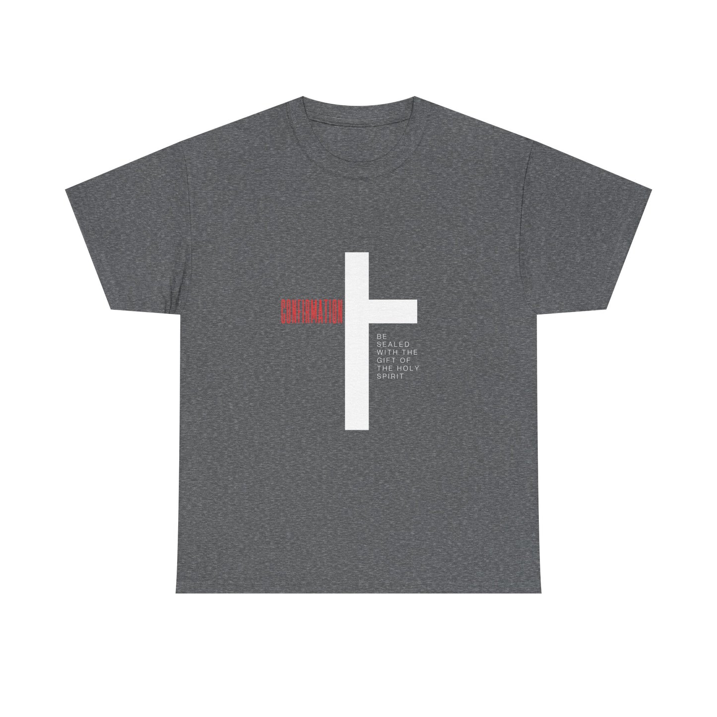 Inspirational Unisex Heavy Cotton Tee - Faith, Strength, and Perseverance Design
