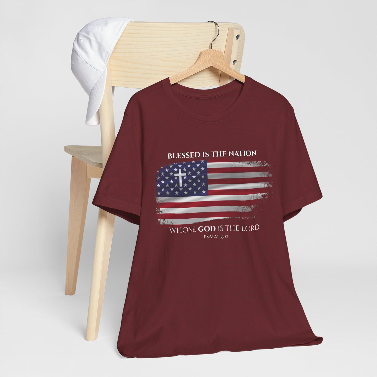 Blessed is the Nation, USA Adult Tee
